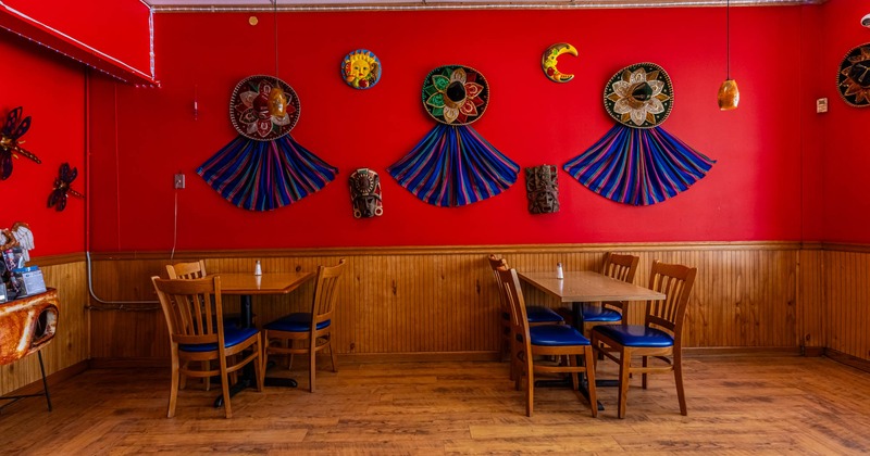 Interior, dining area