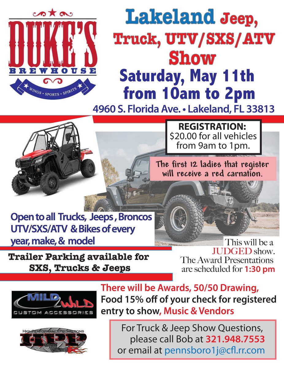 Truck, Jeep & ATV Show event photo