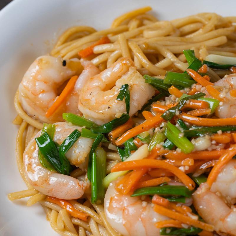 Garlic Shrimp & Noodles photo