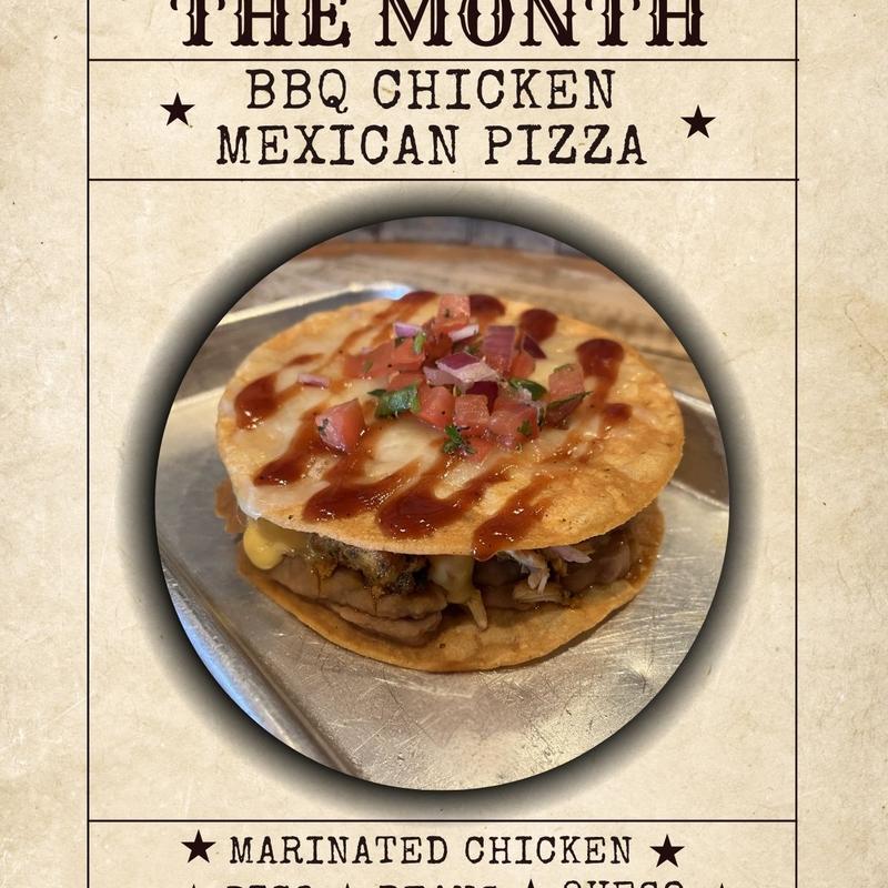 Pizza of the Month: BBQ Chicken Mexican Pizza photo