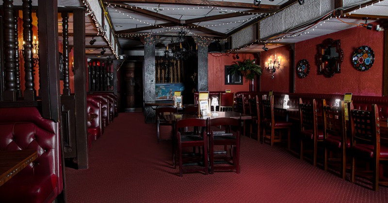 Interior, dining area