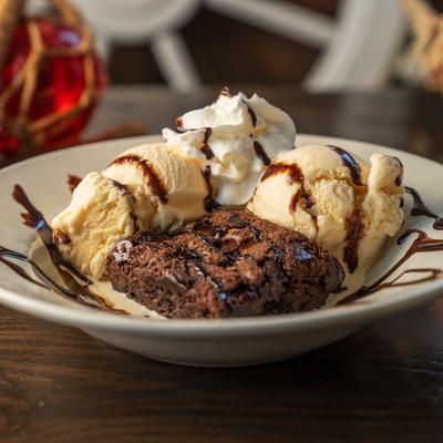 Brownie Sundae.