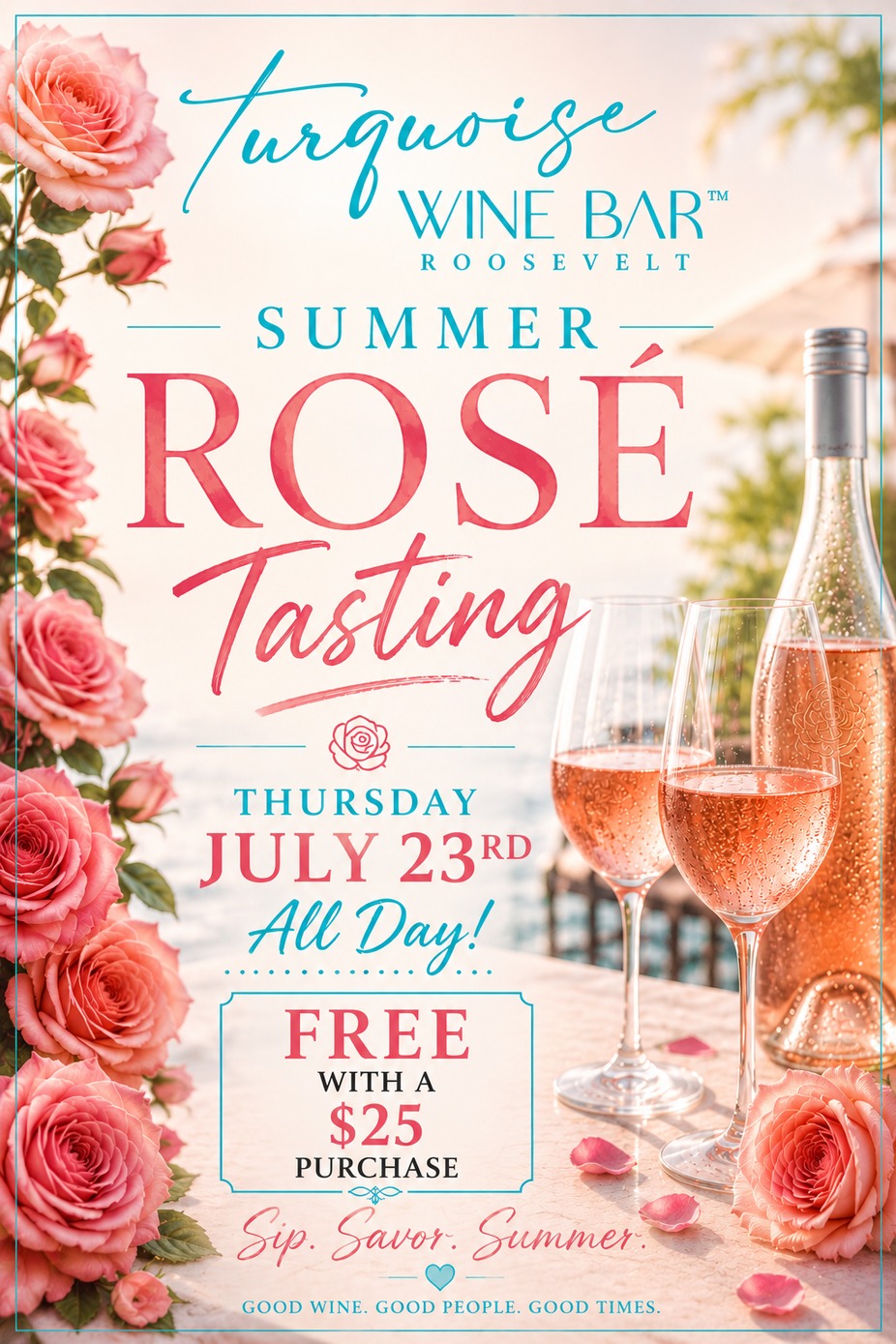 Summer Rose Tasting event photo