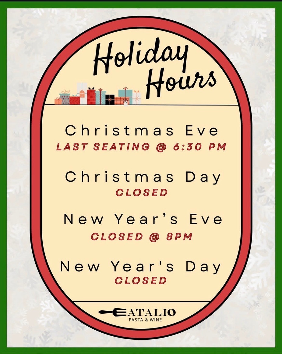 Last Seating 6:30 pm event photo