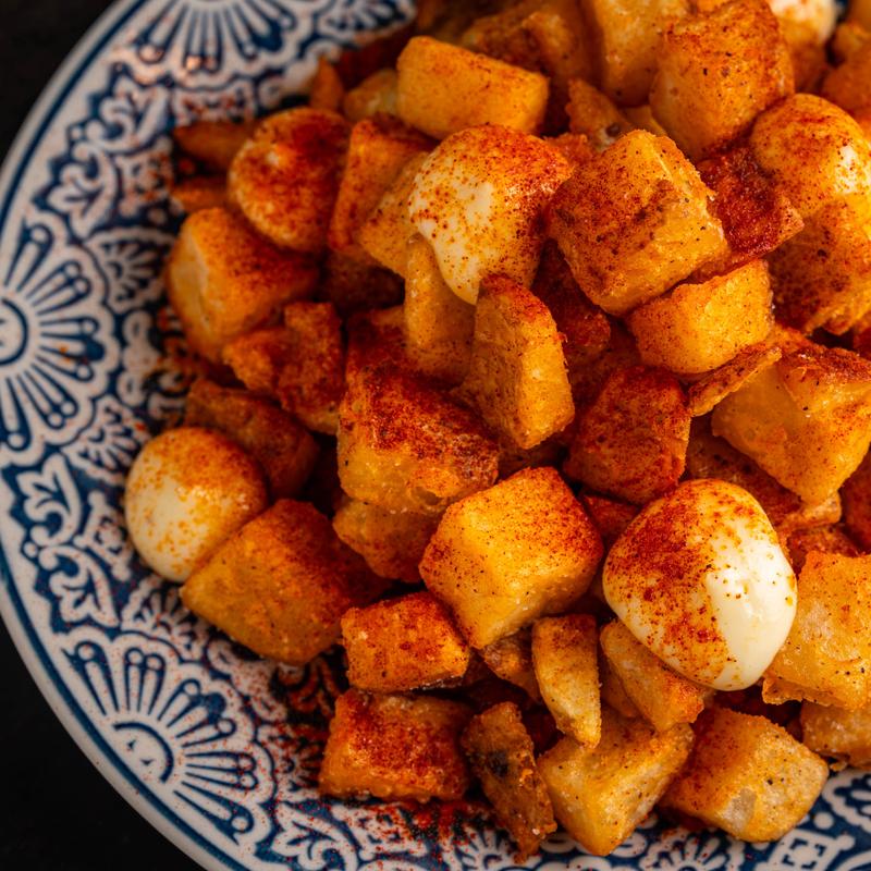 menu item 3 of 8, Patatas Bravas