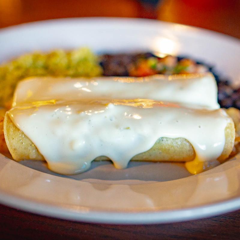 menu item 22 of 29, Enchiladas De Camaron Y Espinacas (2)