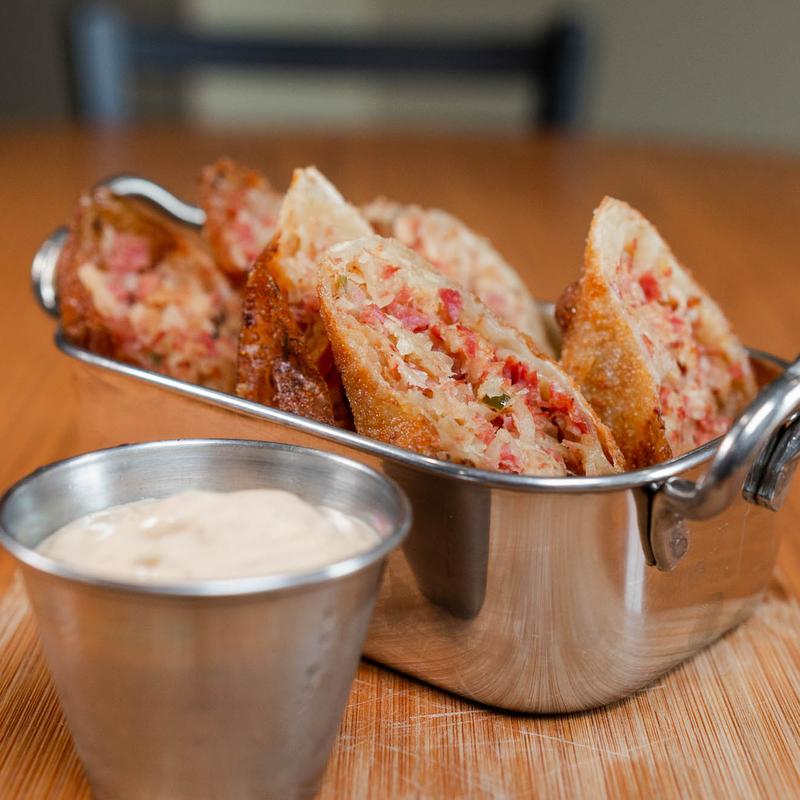 Homemade Rueben Rolls photo