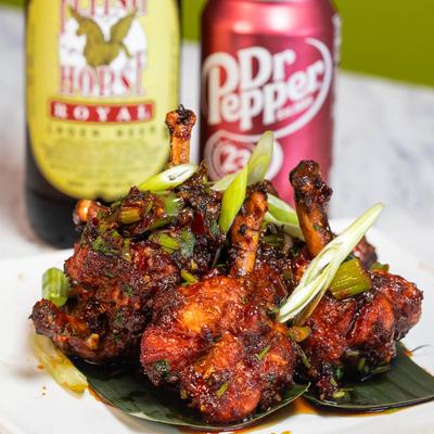 Drums of Heaven, chicken drumsticks.