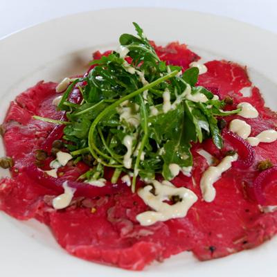 Beef Carpaccio.