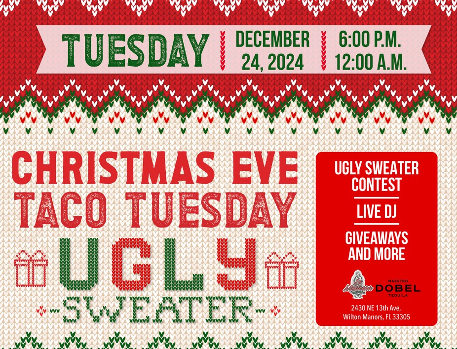 🎄🎉 Christmas Eve Taco Tuesday Party! 🎉🎄 event photo