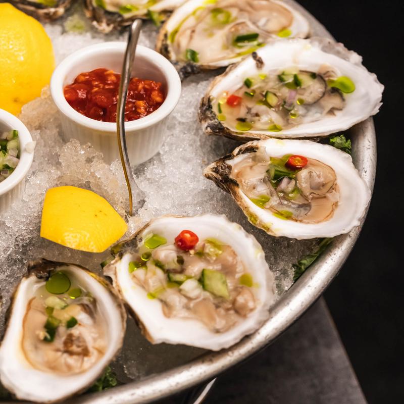 menu item 1 of 15, Oysters