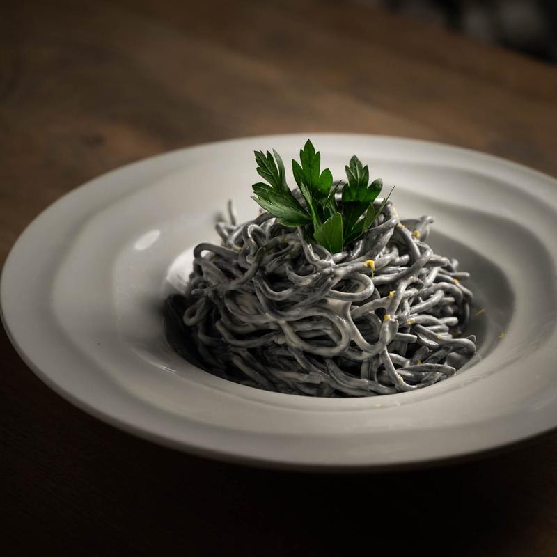 Squid Ink Bucatini photo