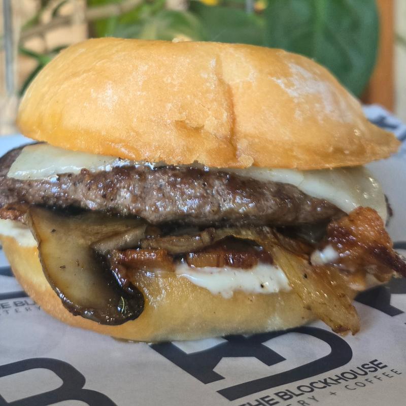 Mushroom Bacon Burger photo