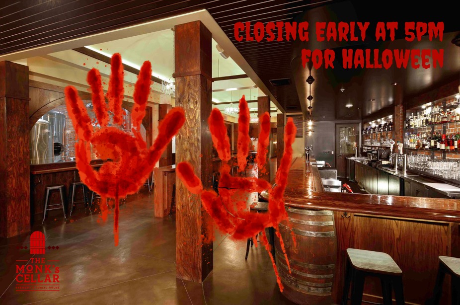 Closing Early on Halloween event photo