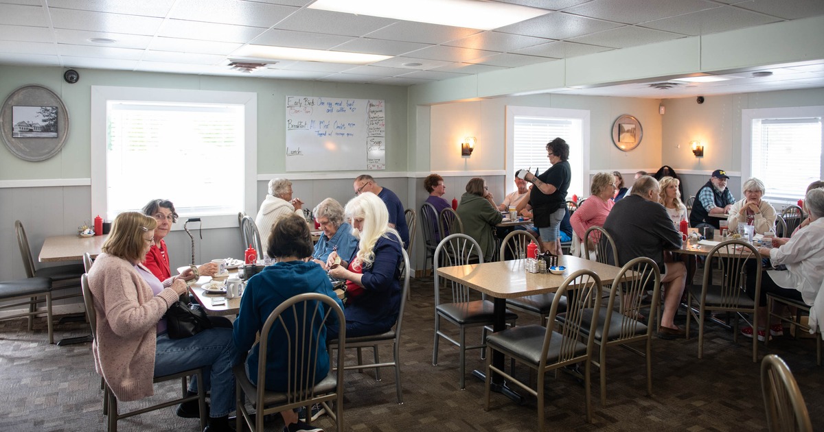 Interior, dining area