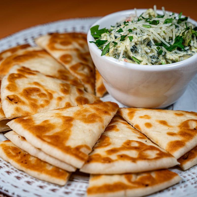Roasted Red Pepper Spinach Dip photo