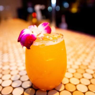 Tropical Paloma cocktail