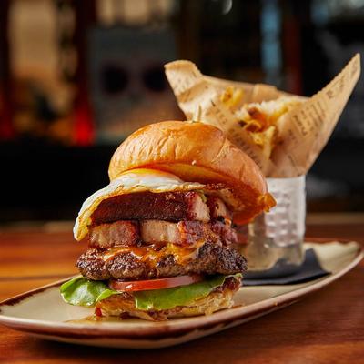 Wake and Bac’n burger.