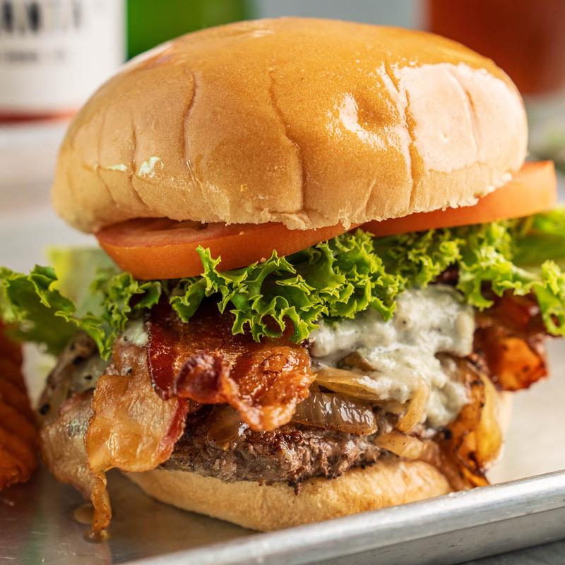 Mushroom Swiss Burger* photo