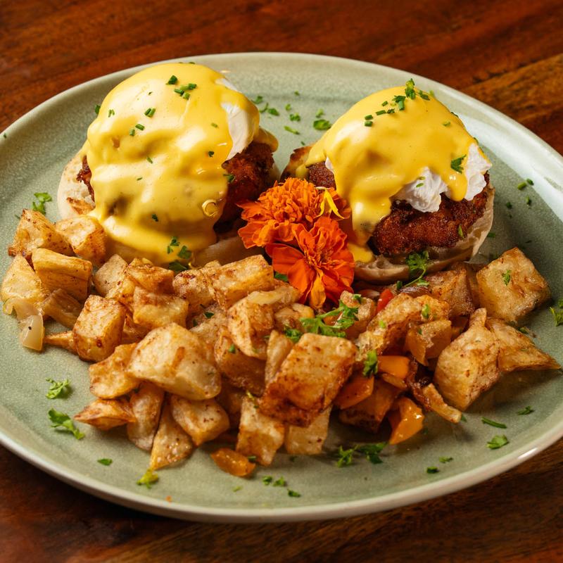 Crab Cake Benedict photo