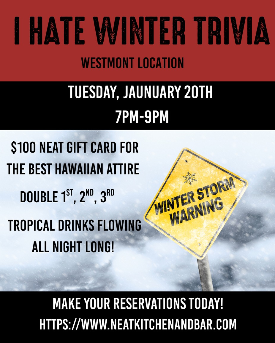 I HATE WINTER TRIVIA event photo