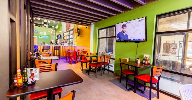 Interior, main dining area