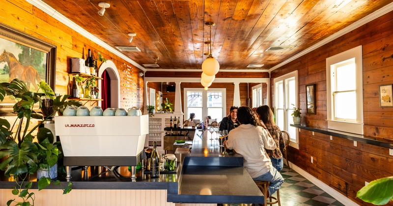 Interior, bar area