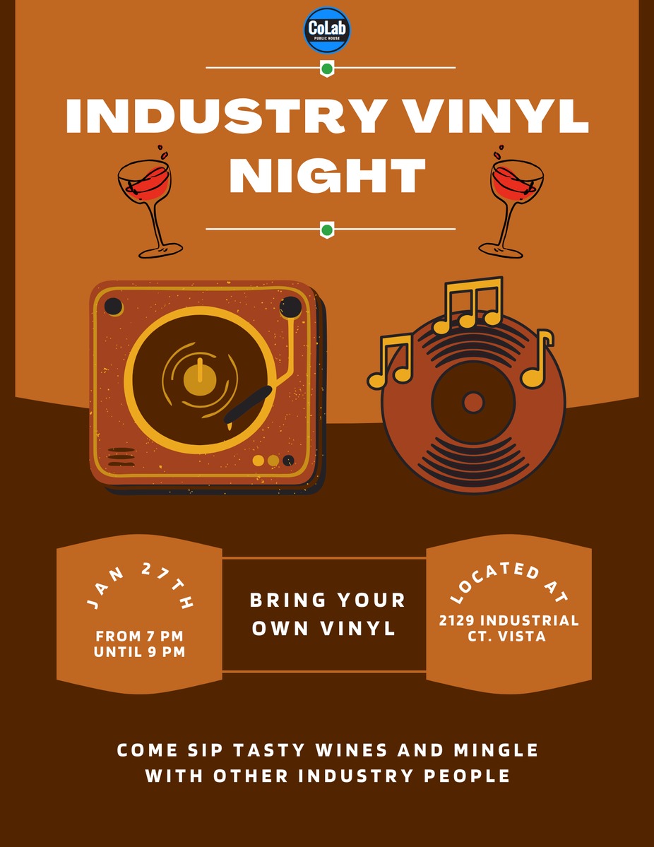 Industry Vinyl Night event photo