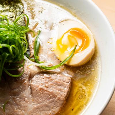 Yuzu Ramen, close up.