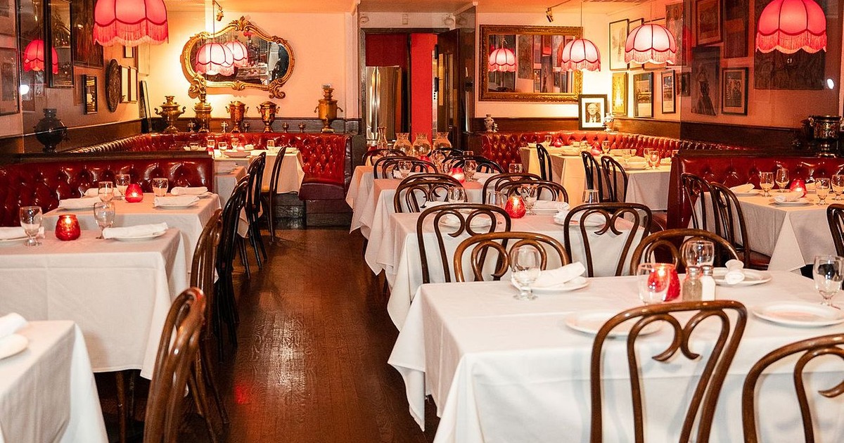 Nicely done interior dining area