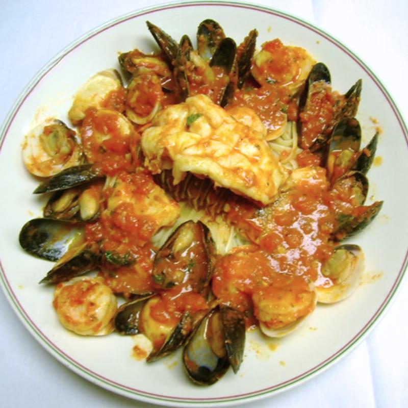 menu item 3 of 51, ZUPPA DI SETTE PESCI E CROSTACEI