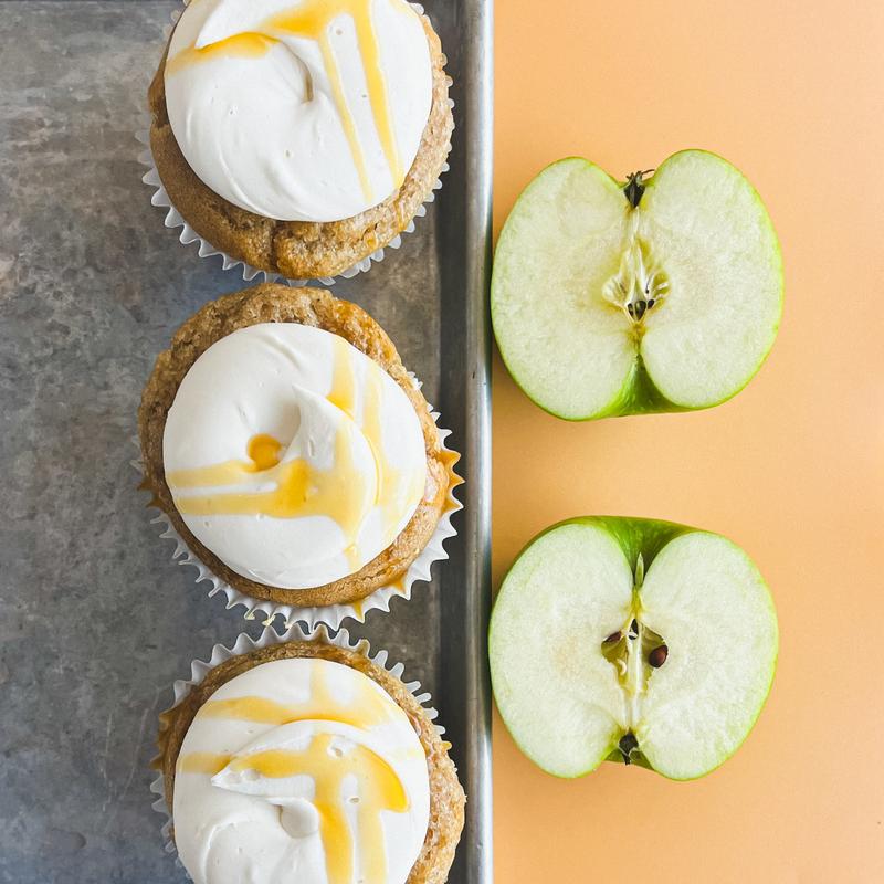 Caramel Apple Cupcake (GF, NF) photo