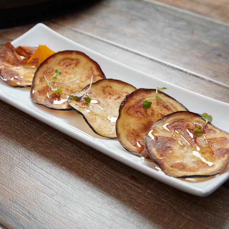 menu item 12 of 22, Eggplant Crujiente