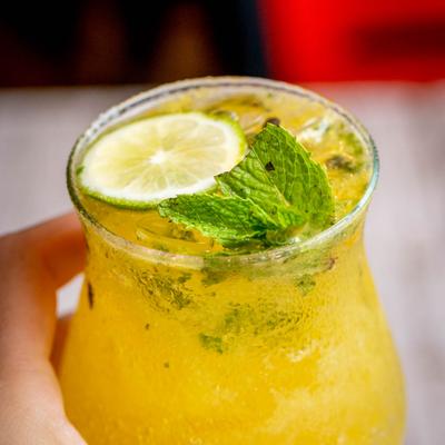 Passion Fruit Mojito.