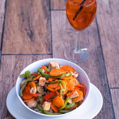 Chicken & Veggie Rice Bowl