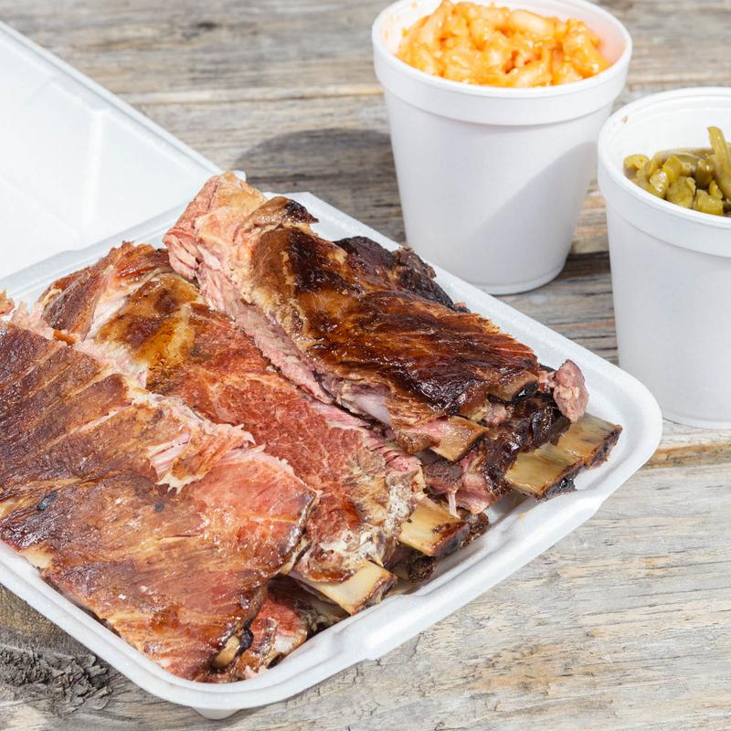 Slab of Ribs, 2 Sides, & 4 Rolls photo