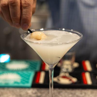 Lychee Martini.