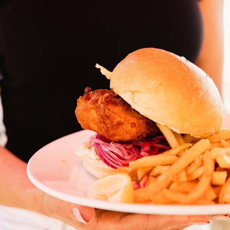 Beach Side Cod Sandwich photo