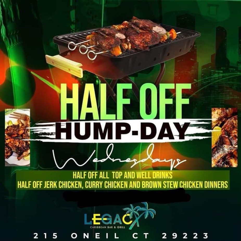 WEDNESDAY HALF-OFF HUMP-DAY event photo