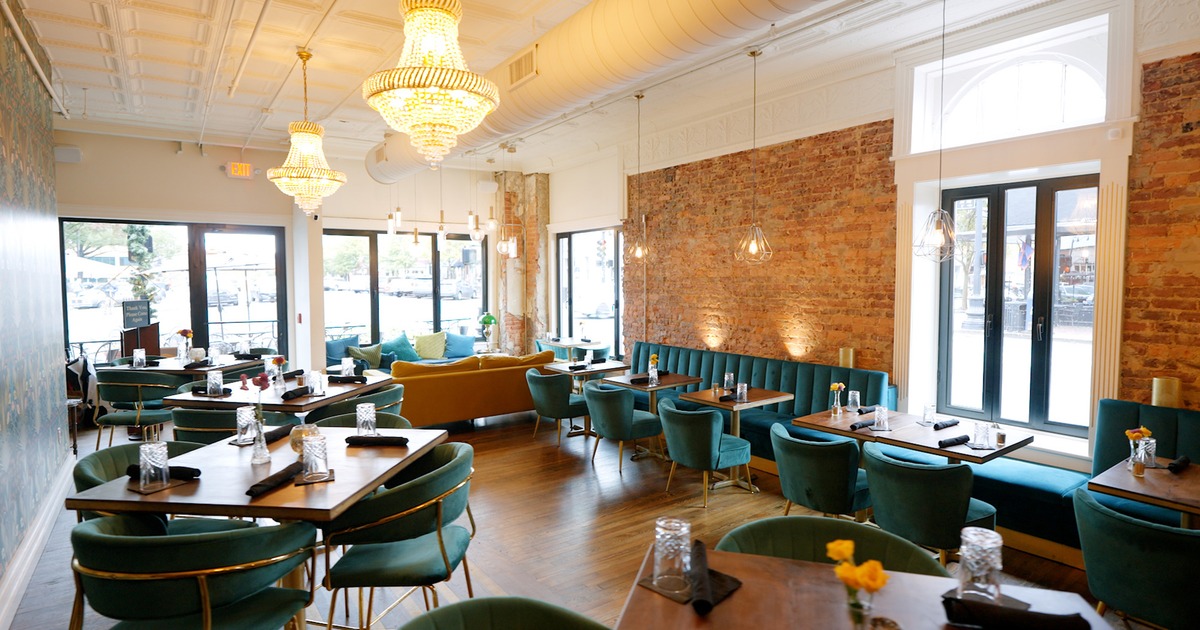 Modern style of dining area design