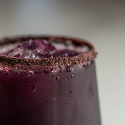 A closeup on the Wake Up Call cocktail.