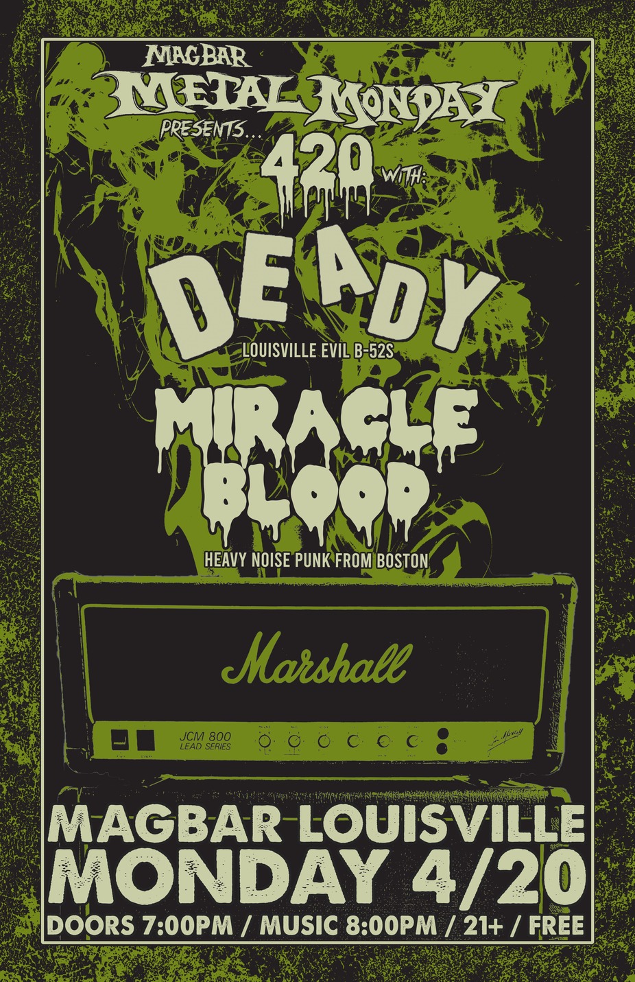 Mag Bar Metal Monday presents: Miracle Blood + DEADY event photo