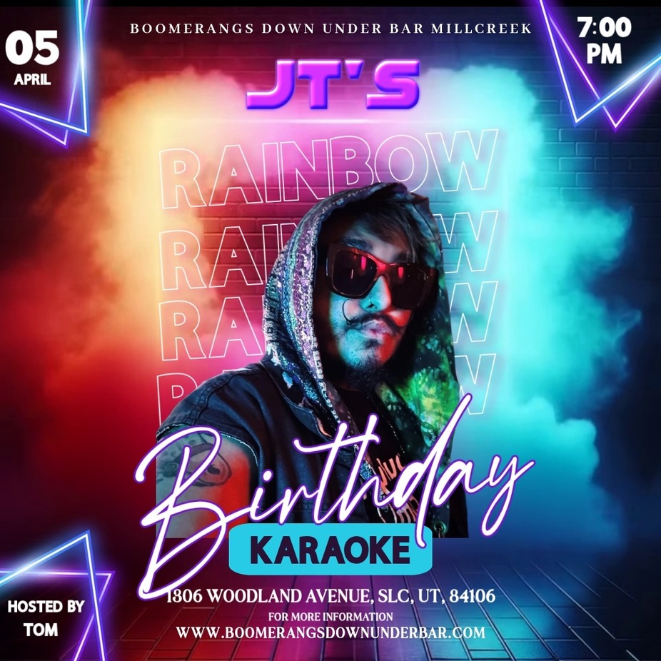 🌈 JT’s Birthday Karaoke Night 🎤 event photo