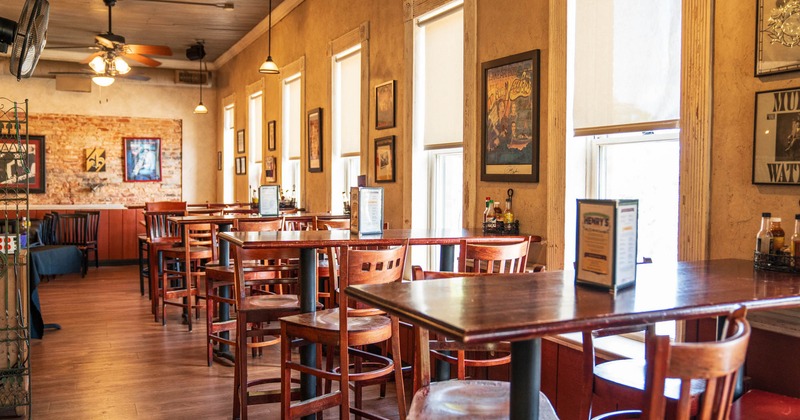 Interior seating space