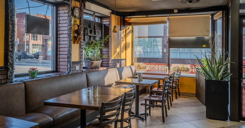 Interior, seating area