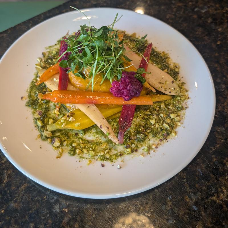 Agave Roasted Heirloom Carrots photo