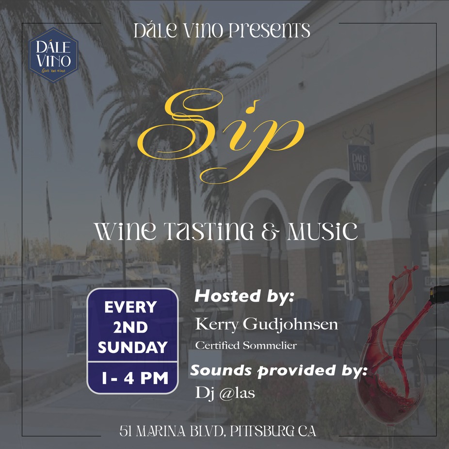 Sip: Wine tasting and Music Every Second Sunday event photo