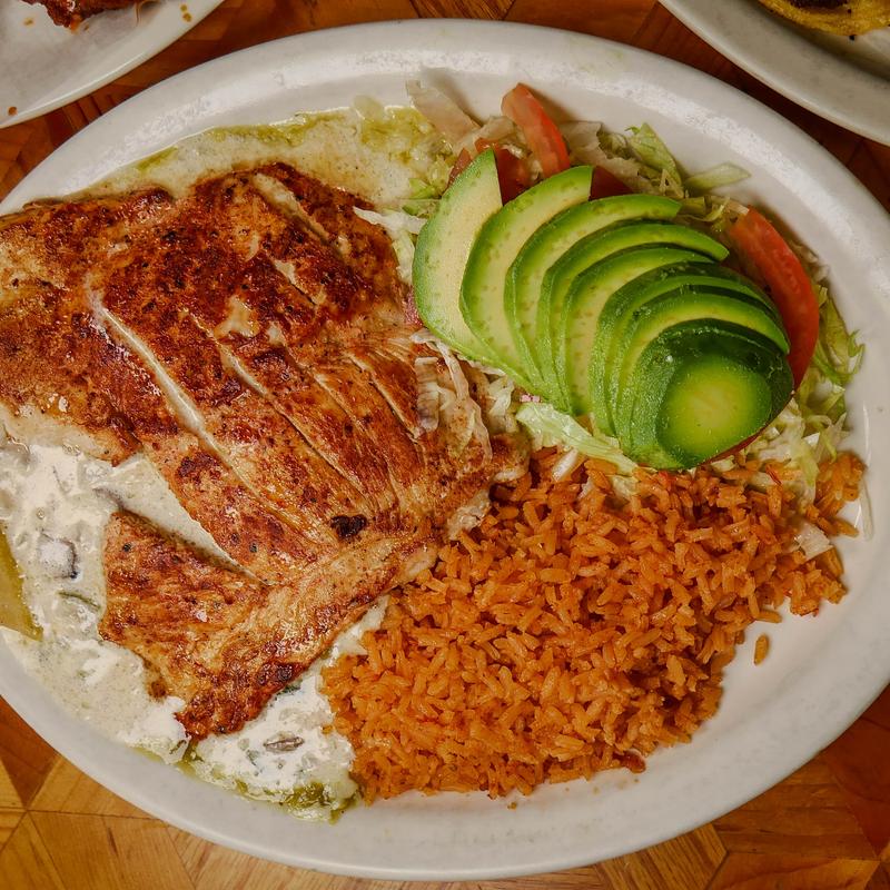 menu item 3 of 5, #36 Grilled Fish Filete