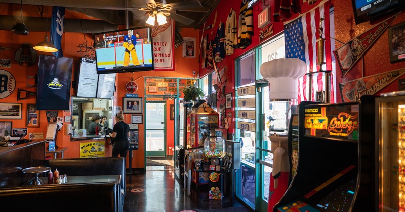 Interior, decorated space