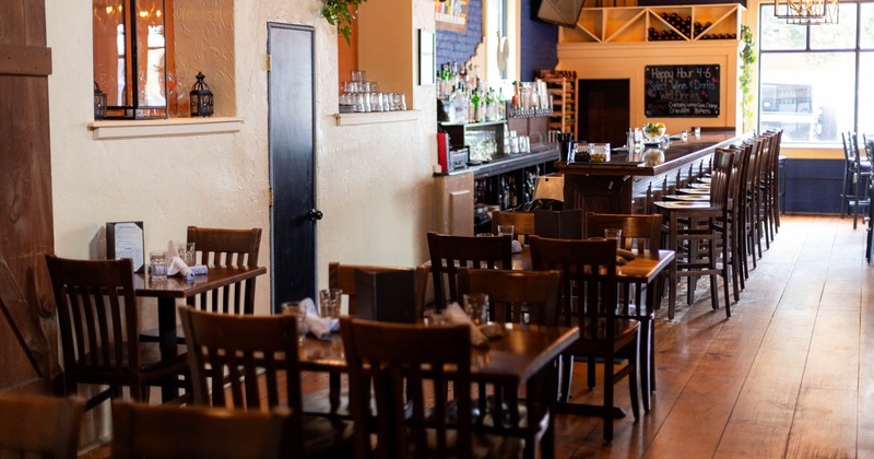 Interior dining area